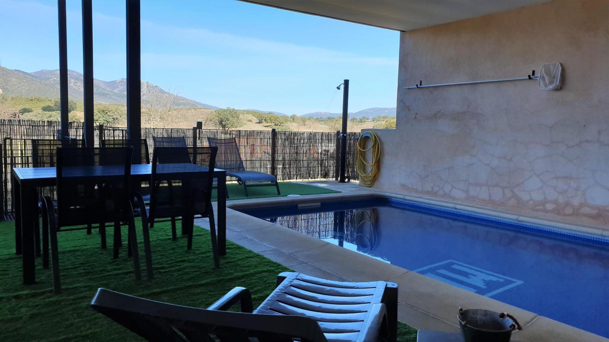 Casa Con Piscina En Parque Nacional De Cabaneros Navas de Estena 외부 사진